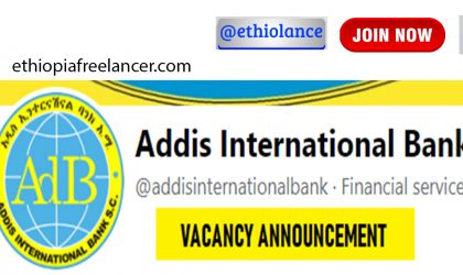 Addis International Bank New Job Vacancy 2022