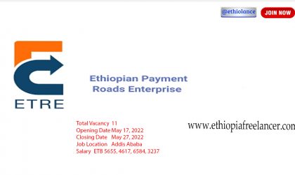 Ethiopian Payment Roads Enterprise New Job Vacancy 2022