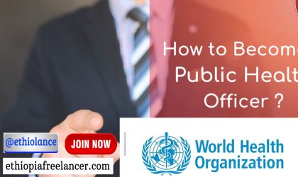 WHO new job vacancy in ethiopia public health officer 