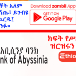 Abyssinia Bank Job Vacancies 2023 Apply now